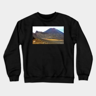 Nouvelle Zélande - volcan Tongariro Crewneck Sweatshirt